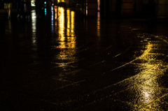 天神中央公園　雨