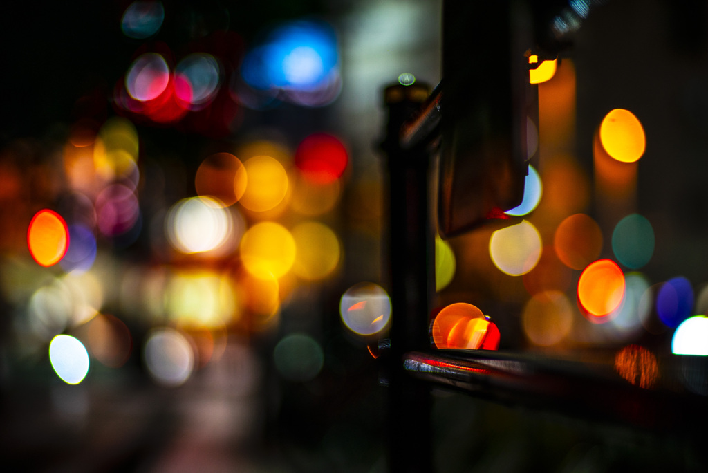 歩道にあった柵