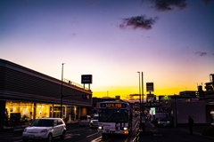夕方