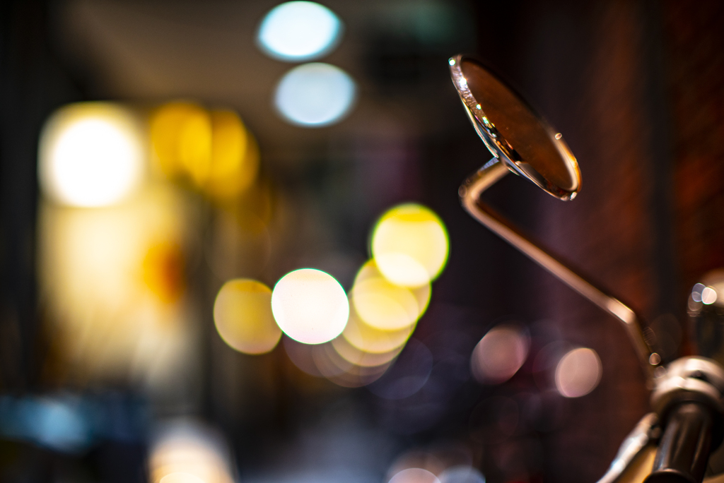 スクーターのミラー