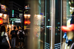 ショーウインドー　屋台