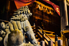 狛犬　愛宕神社
