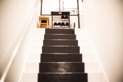 階段　スリッパ