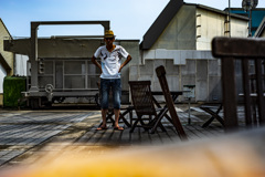 不審者と殺風景