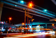 都市高速と下の道 都市高速と下の道