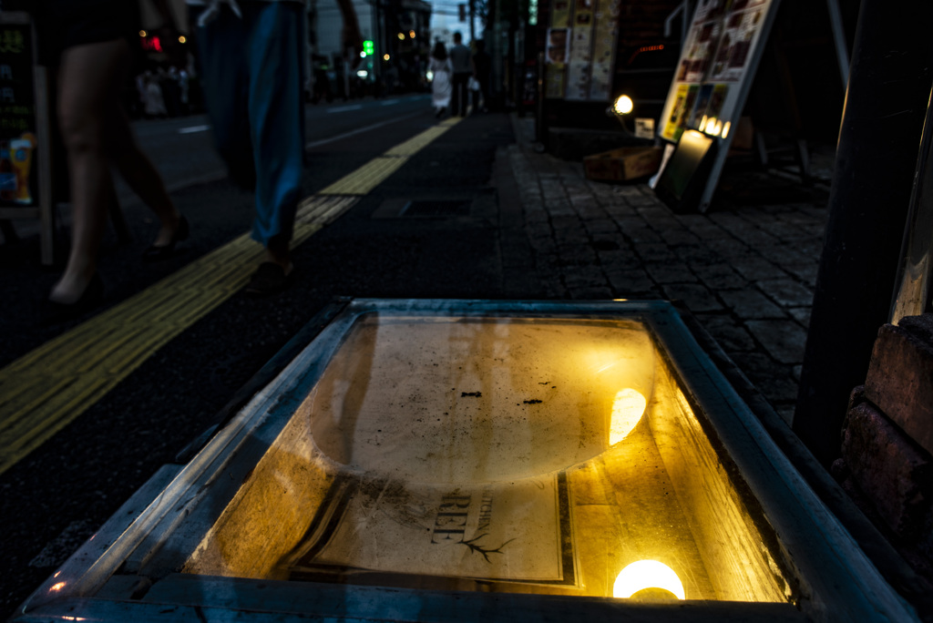 平置き看板