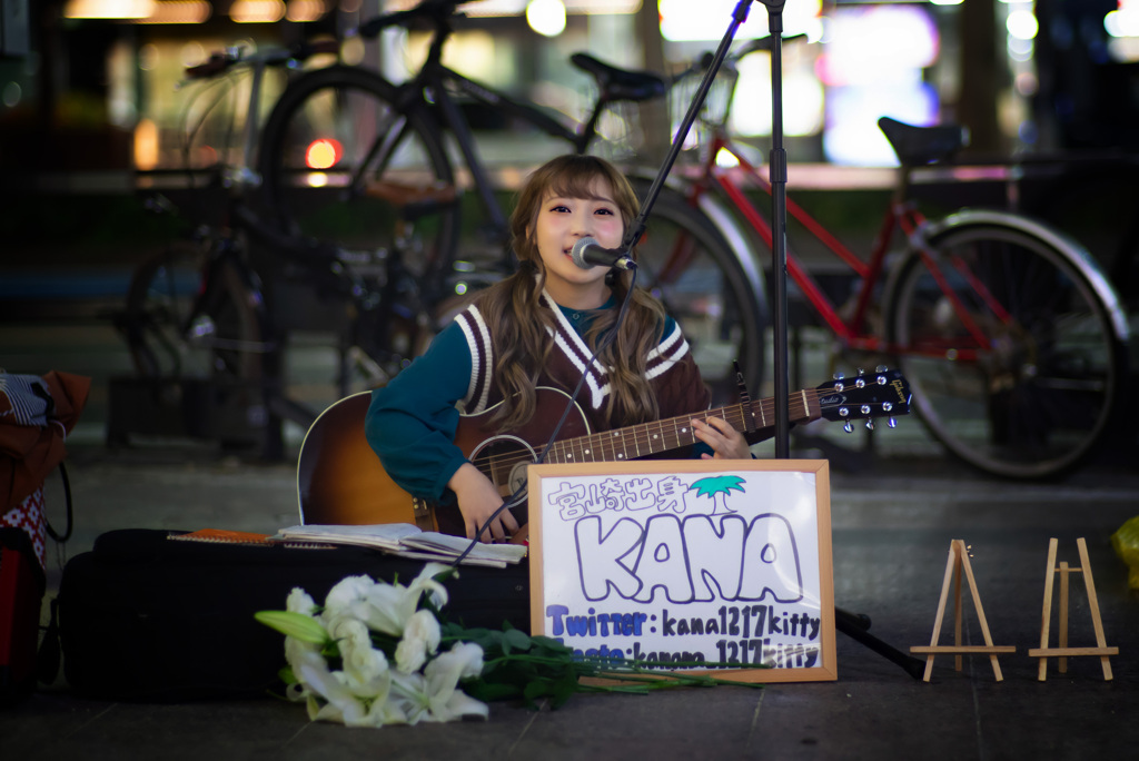 路上ライブ　KANA