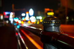 夜の道路 雨 夜の道路 雨