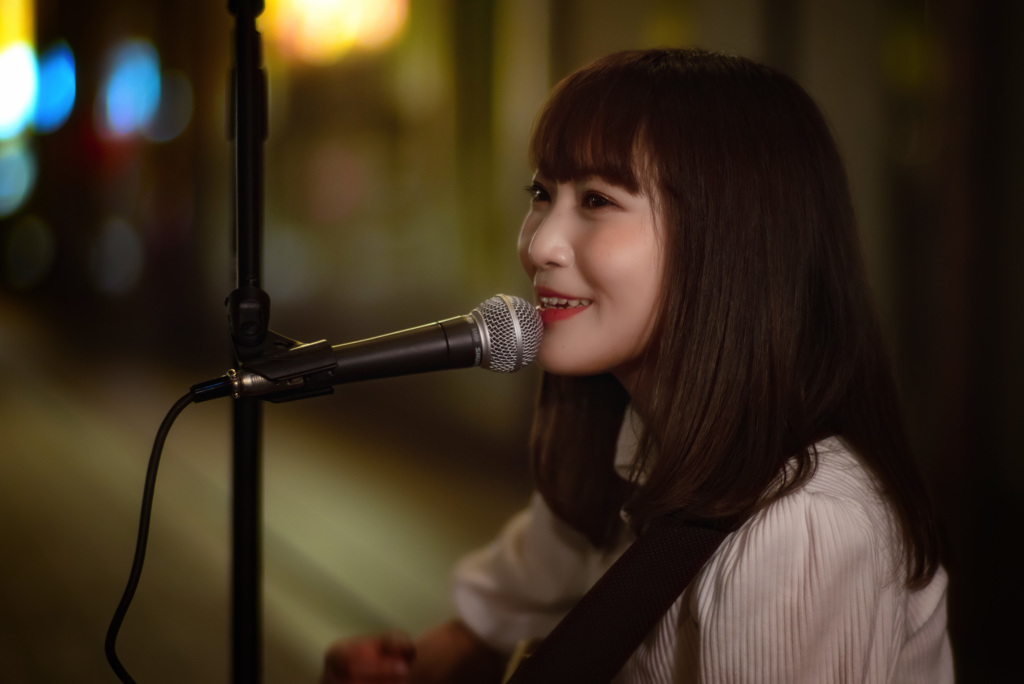 路上ライブ　かなぁ