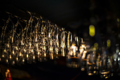 行儀が良いグラス