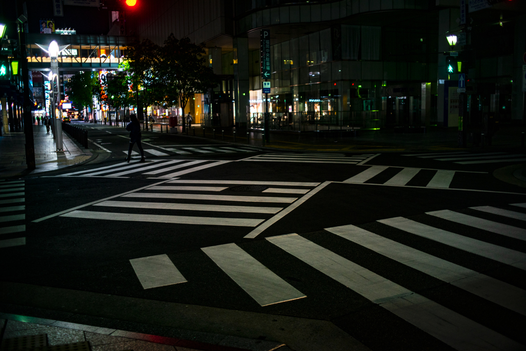 人が居ない天神