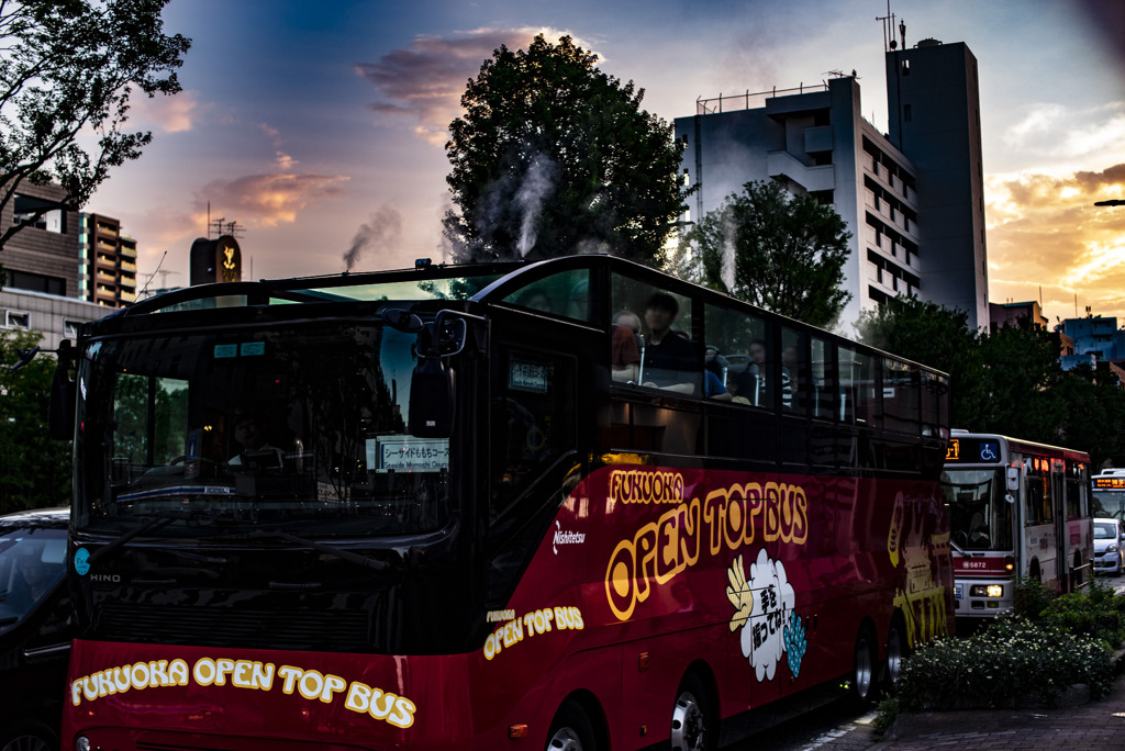 オープントップバス