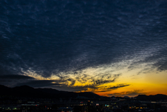 夕暮れ