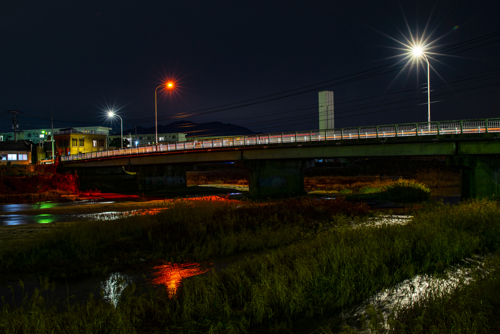 ありふれた川と橋