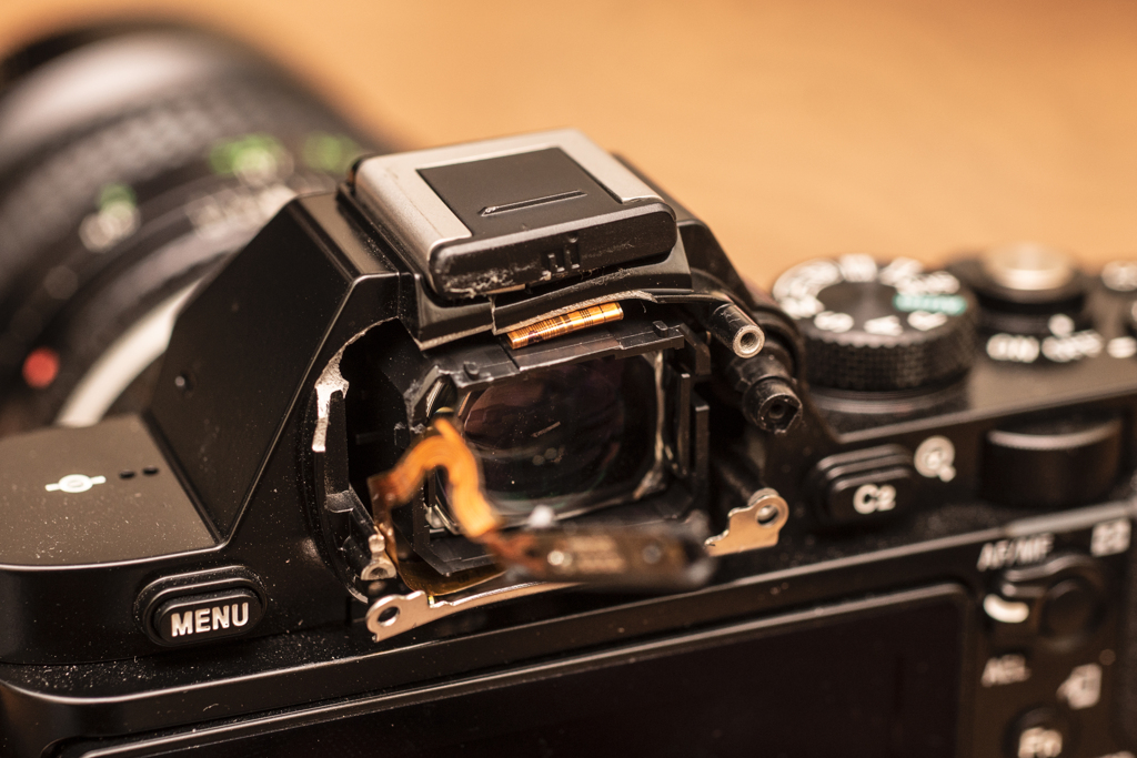 ファインダーが・・・