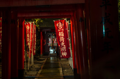 愛宕神社内の稲荷神社