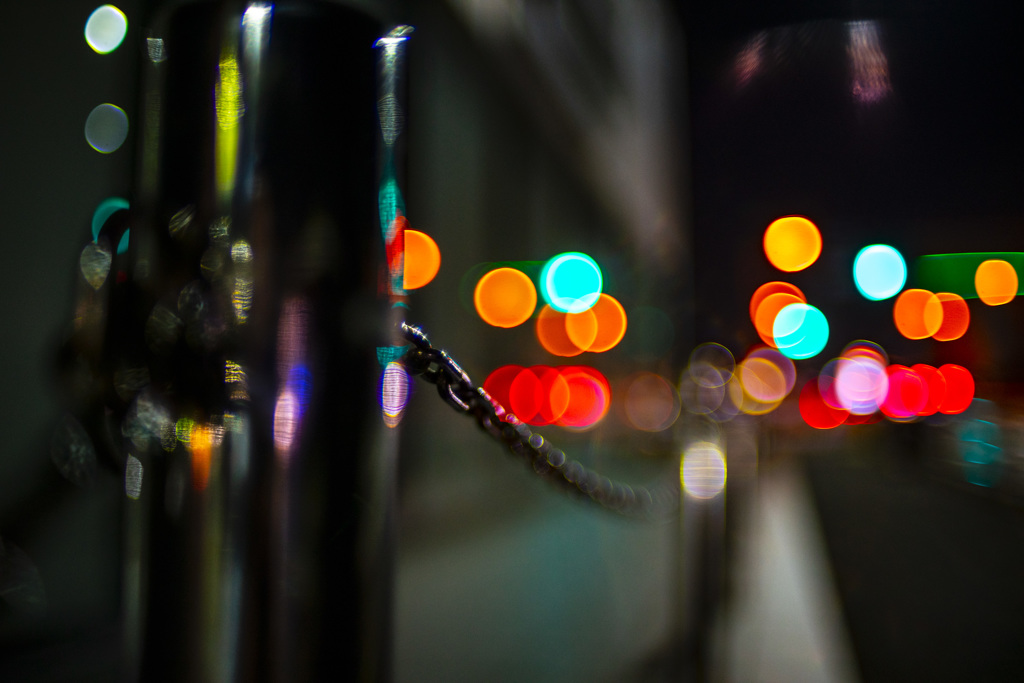 夜の道路