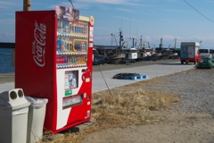 自販機のある港 自販機のある港