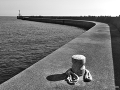 長い波止場 長い波止場