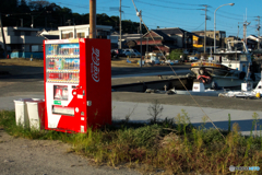 漁港の自販機