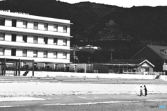 リゾートの朝