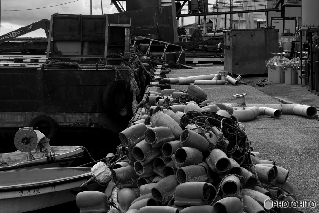 タコつぼとパイプ