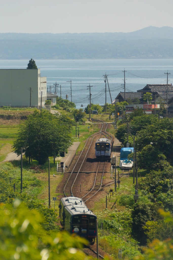 のと鉄道、山と海と鉄道 #02