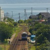 西岸駅、山と海と鉄道 #01