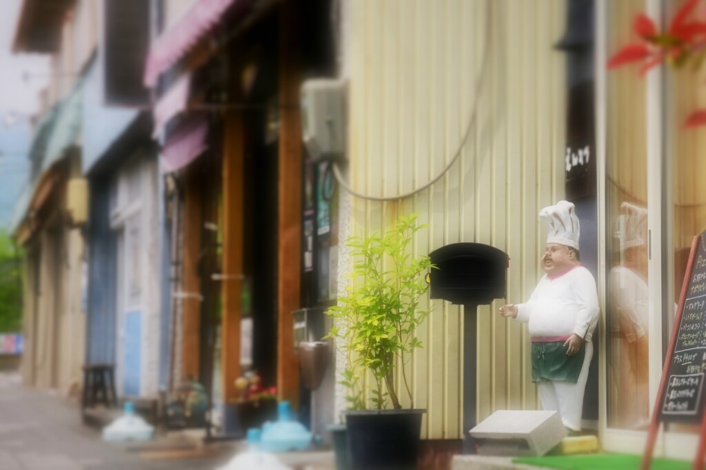 そこら辺の店先