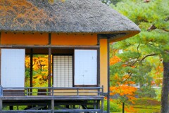 茶室のある風景