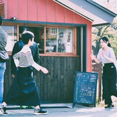 カフェの光景