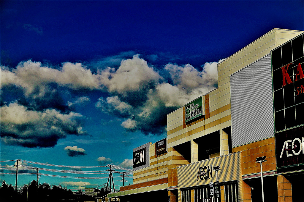 イオンと空と雲
