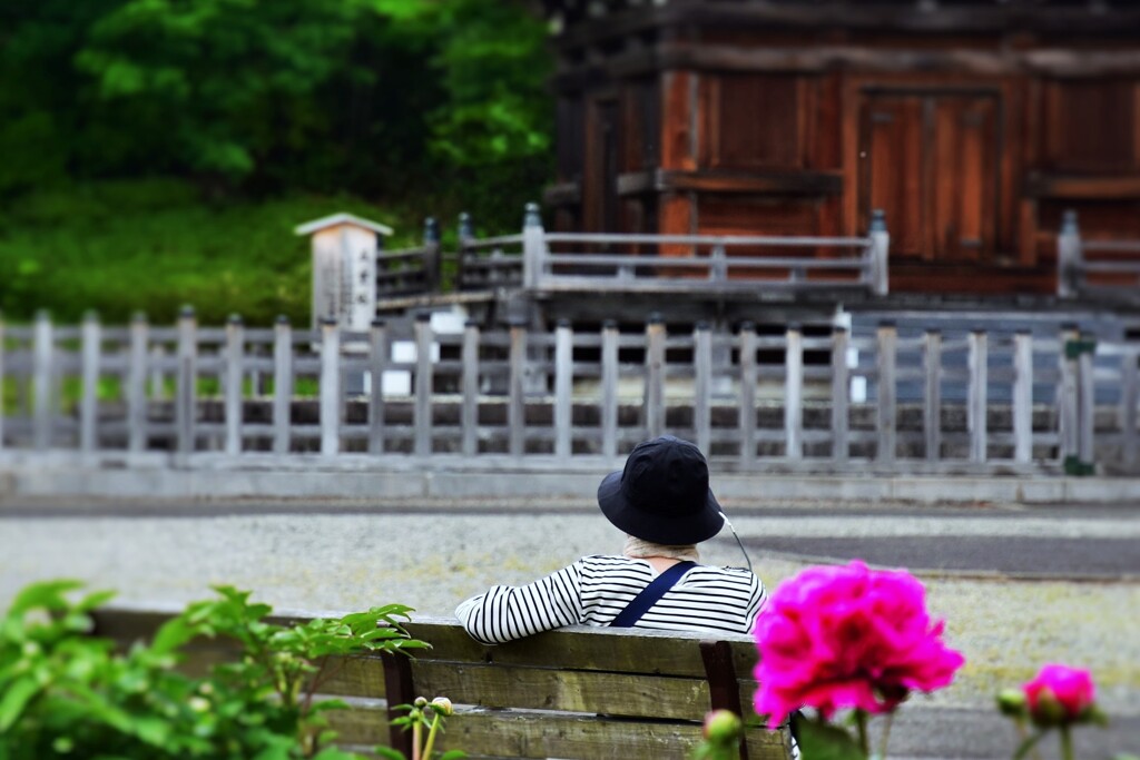 おばさん？が休む