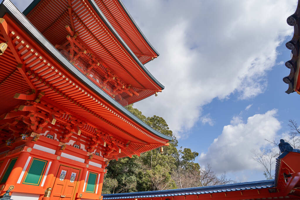 須磨寺の三重塔です。