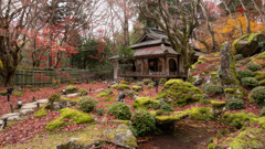 教林坊、本堂。