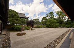 昨年の建仁寺の方丈の庭です。