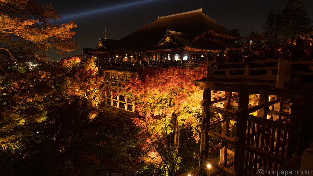 2年前の清水寺、ノイズ低減。