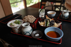 坂本の蕎麦屋。