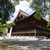 三井寺の金堂。