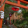 貴船神社のカフェー。