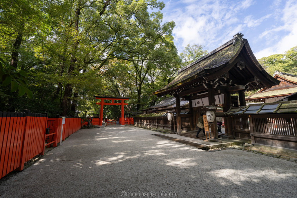 下鴨神社、河合神社。