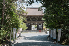 三井寺、仁王門。