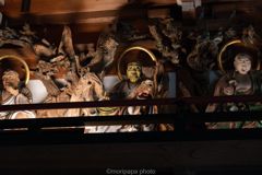 常照皇寺開山堂、羅漢像。