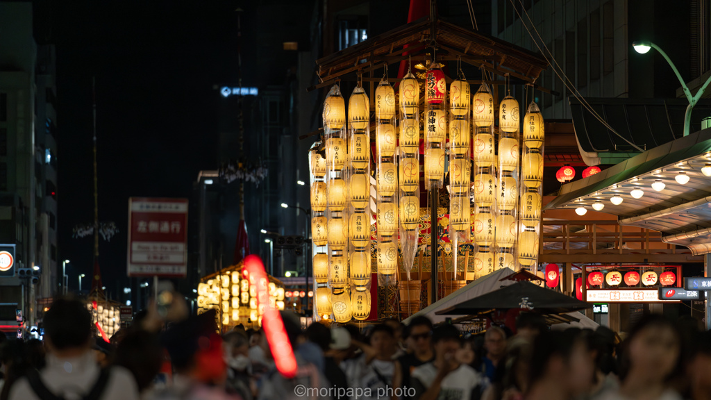こんちきこんの夜。