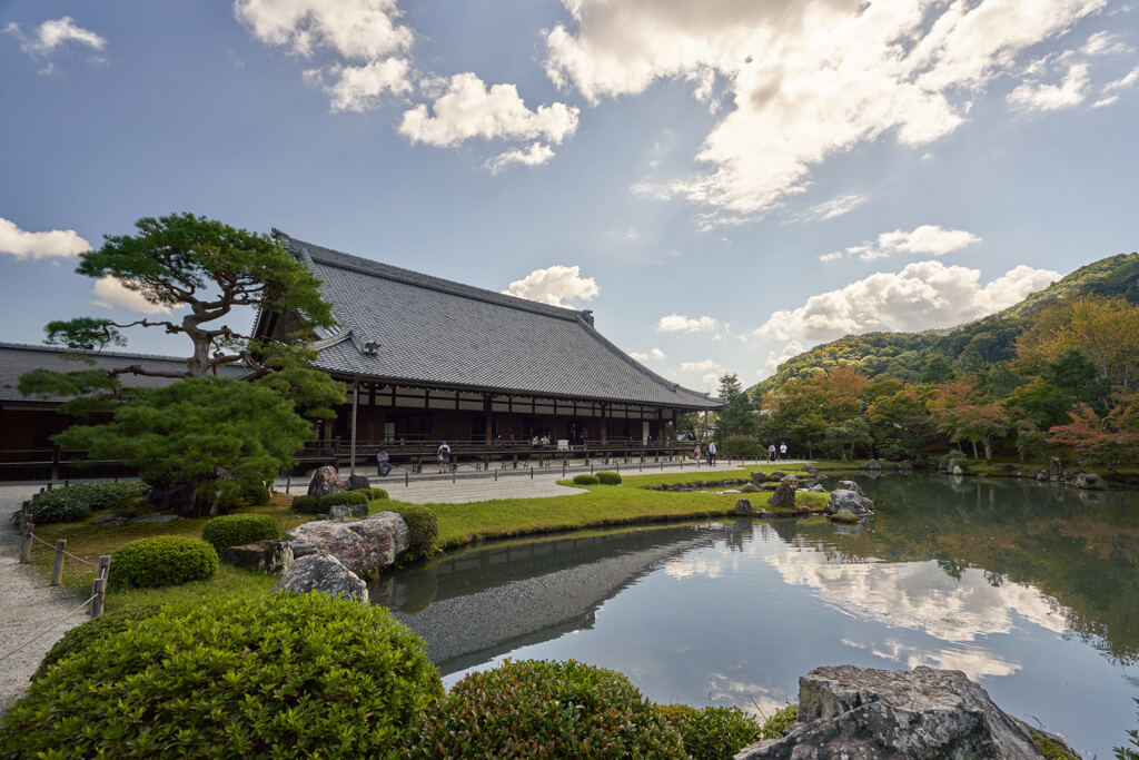 天龍寺の大方丈。