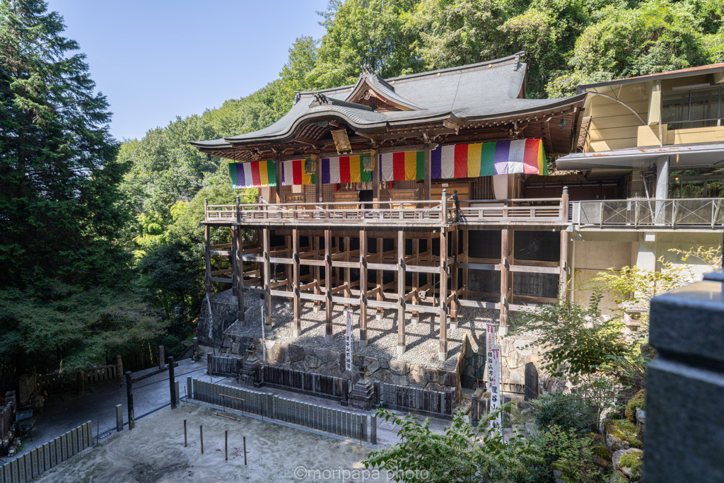 狸谷山不動院、本堂。