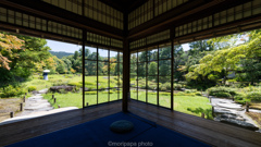 無鄰菴、庭園。