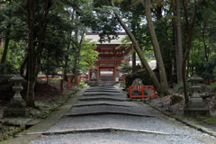 日吉大社、東本宮楼門。
