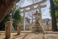神戸の弓弦羽（ゆづるは）神社です。