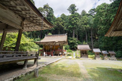 日吉大社、白山姫宮。